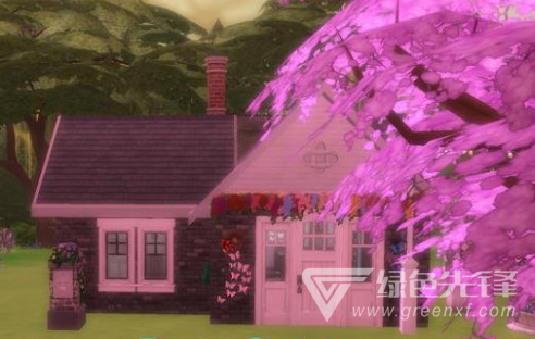 模拟人生4浪漫的森林小屋MOD(模拟人生4房屋mod) 绿色版1