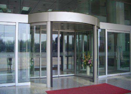 酒店旋转门3d模型下载(酒店铝合金自动旋转门3d模型辅助)V1.00 绿色版1