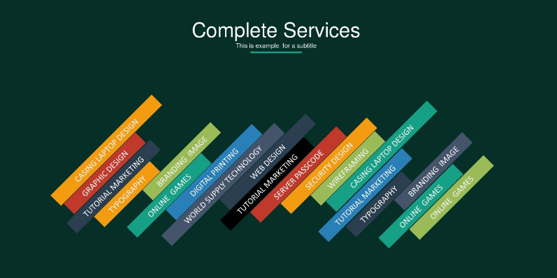 四色精美扁平ppt模板流程图表(扁平多图表清新精美四色)V2018 免费版2