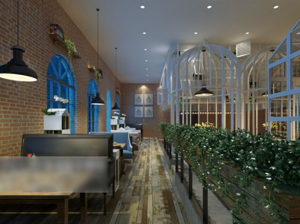 餐厅3d模型免费下载(田园风格餐厅3dmax模型obj文件)V1.00 绿色版1