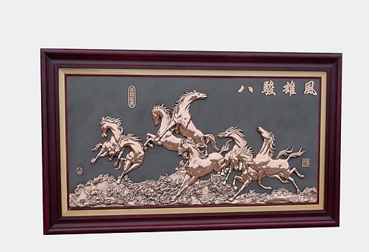 中式墙饰挂画3d模型下载(中式风格装饰画匾挂画3d模型辅助文件)V1.00 免费版2