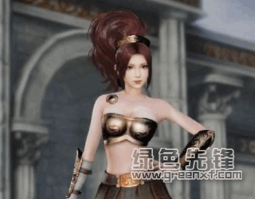 无双大蛇3甲裴姬美背补丁(无双大蛇3性感甲裴姬模组)V1.1 绿色版1