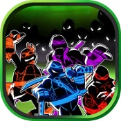 忍者神龟暗影格斗手机免内购版(Ninja and Turtle :Shadow Fight)V1.1.2 无限金币版