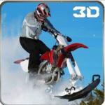 极端的雪地摩托特技自行车无限金币版(Extreme Snow Mobile Stunt Bike)V1.0.3 安卓版