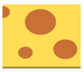 黄色奶酪面包图标(黄色奶酪面包桌面图标素材) 最新版
