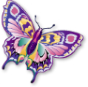 美丽蝴蝶电脑图标(漂亮蝴蝶桌面图标免费下载) 简化