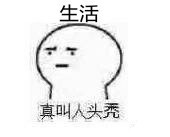 生活真叫人头秃表情包(生活真叫人头秃搞笑表情) 中文版