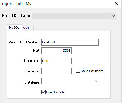 TxtToMy(txt导入myql数据库)V3.3 