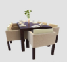 时尚简洁多人餐桌3d模型下载(时尚简约多人餐桌组合3dmax模型文件)V1.0 绿色版