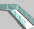 楼梯3d模型下载(户外现代玻璃楼梯3dmax模型设计文件)V1.0 免费版