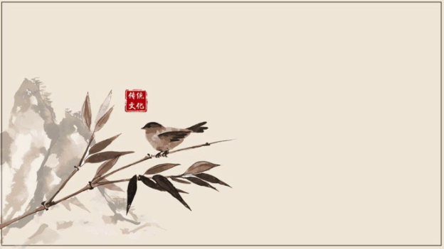 古典水墨风PPT背景图片免费下载(中国风花鸟水墨画背景图片素材)V1.0 免费版
