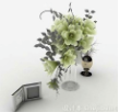 室内盆栽3d模型下载(3dmax室内花卉盆栽模型设计工具)免费版