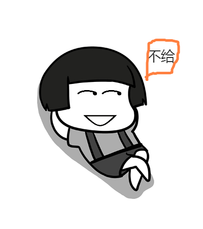 二萌吃货表情包(二萌吃货表情图片) 无水印版