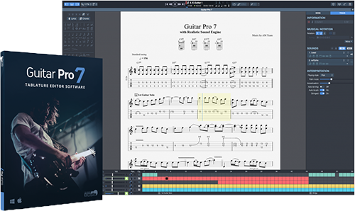 Arobas Music Guitar Pro 7(吉他乐谱编辑工具)V7.0.7 