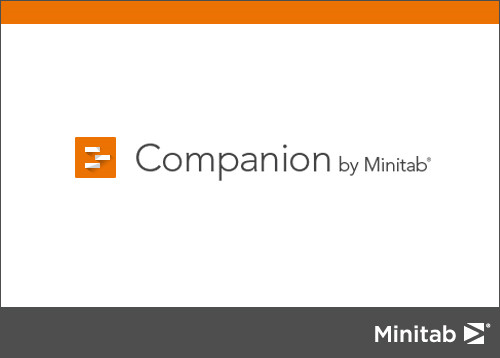 MiniTAB Quality Companion(质量统计数据分析神器)V5.3 