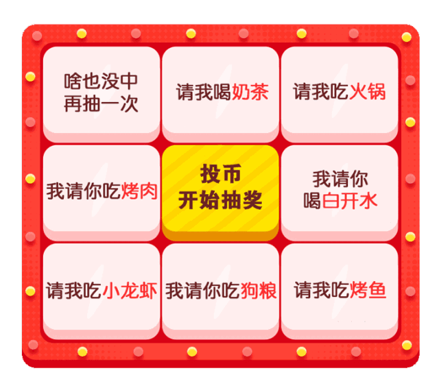 抖音九宫格抽奖套路表情(抖音吃饭抽奖套路表情素材包) 高清版
