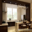 厨房带欧式吧台3d模型(欧式风格厨房吧台一体化3d模型设计文件)V1.00 免费版