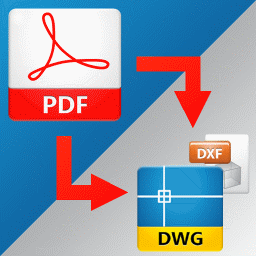 pdf转dwg格式转换器(Aide PDF to DWG Converter)V11.01 免费版