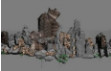 山石景观3d模型下载(园林山石组合3dmax模型辅助工具)V1.0 绿色版