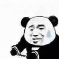 熊猫人我是自愿的表情包(我是自愿的表情图片) 无水印版
