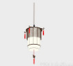 中式灯笼吊灯灯具3d模型(中式灯笼3dmax模型设计工具)V1.00 绿色版