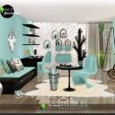 模拟人生4女孩工作室MOD(模拟人生4女性风格办公间模组)V1.1 正式版