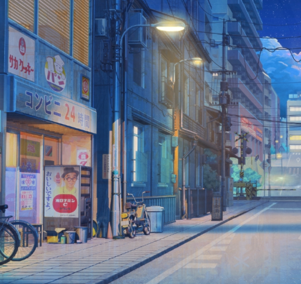 日本夜晚的街道壁纸免费下载(Wallpaper Engine桌面壁纸)高清版