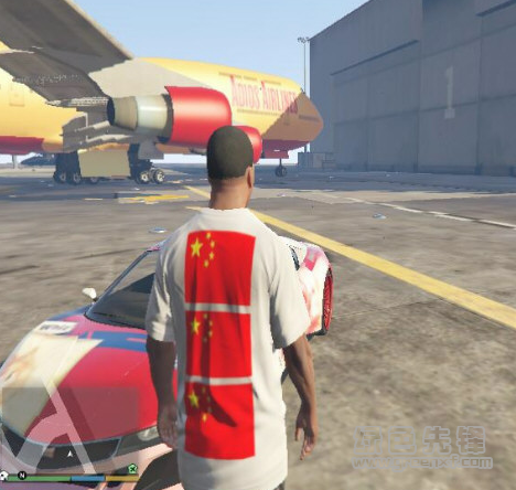 侠盗猎车手5中国国旗t恤mod(gta5国旗t恤)