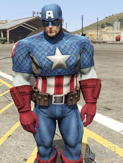 侠盗猎车手5 终极美国队长mod(gta5美国队长模型)