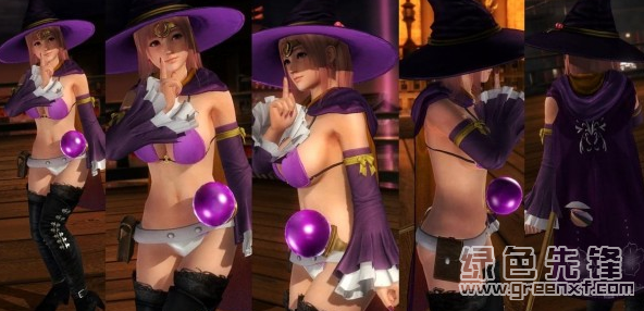 死或生5最後一戰穗奶果性感魔女比基尼modv11