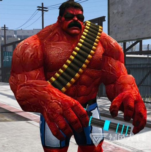 侠盗猎车手5红浩克mod(gta5红浩克模型) 中文版软件